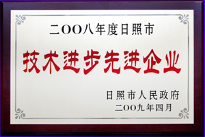 2008年度日照市技術(shù)進步先進企業(yè).jpg